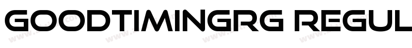 GoodTimingRg Regular字体转换